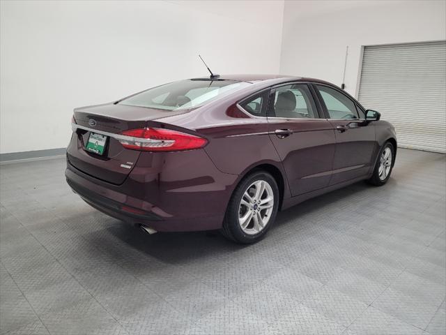 used 2018 Ford Fusion car, priced at $17,595