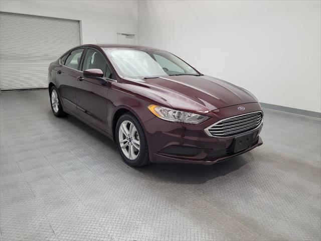 used 2018 Ford Fusion car, priced at $17,595