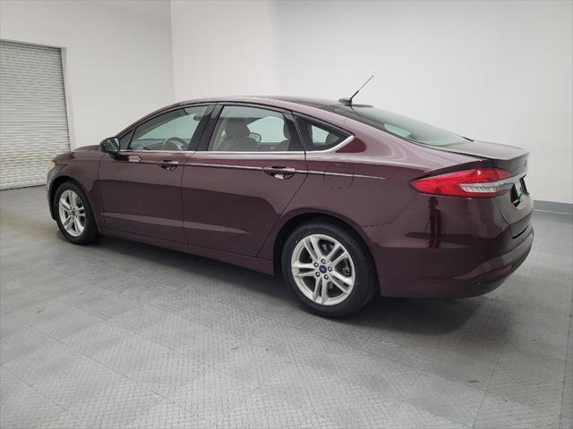 used 2018 Ford Fusion car, priced at $17,595