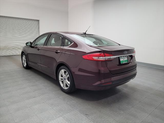 used 2018 Ford Fusion car, priced at $17,595