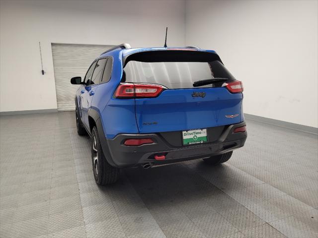 used 2018 Jeep Cherokee car, priced at $19,195