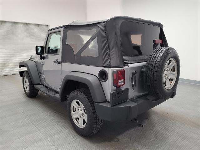 used 2014 Jeep Wrangler car, priced at $18,595