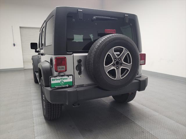 used 2018 Jeep Wrangler JK Unlimited car, priced at $22,095