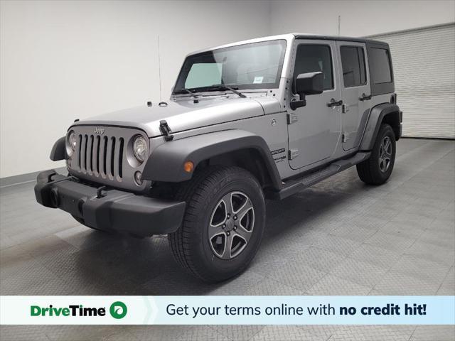 used 2018 Jeep Wrangler JK Unlimited car, priced at $23,095
