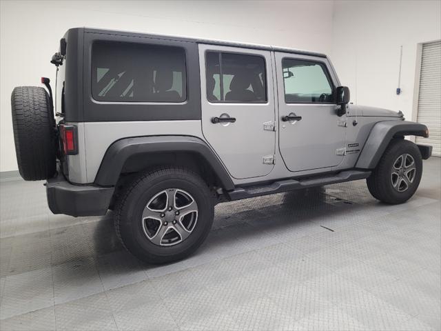 used 2018 Jeep Wrangler JK Unlimited car, priced at $22,095