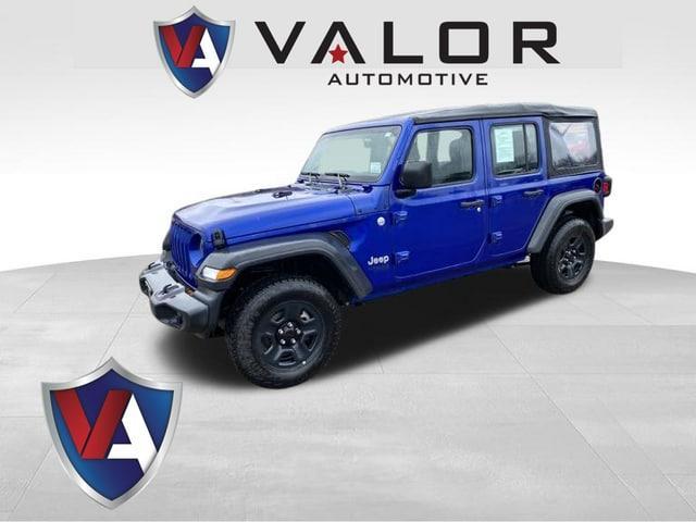 used 2019 Jeep Wrangler Unlimited car, priced at $26,379