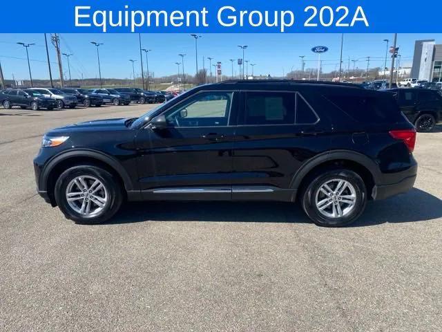 used 2022 Ford Explorer car, priced at $34,500