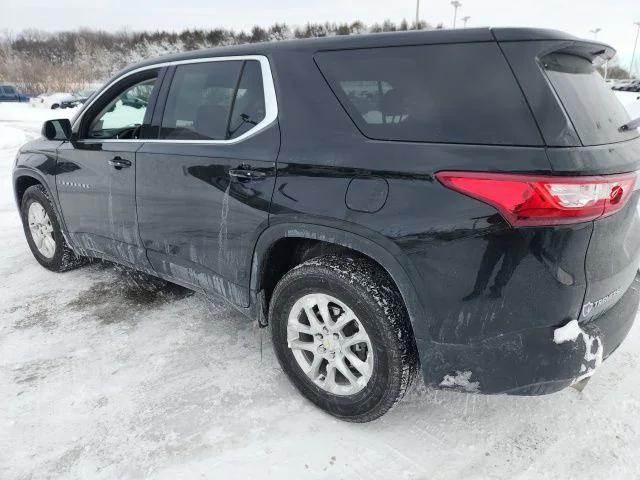 used 2021 Chevrolet Traverse car, priced at $23,900