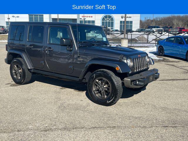 used 2017 Jeep Wrangler Unlimited car, priced at $21,990