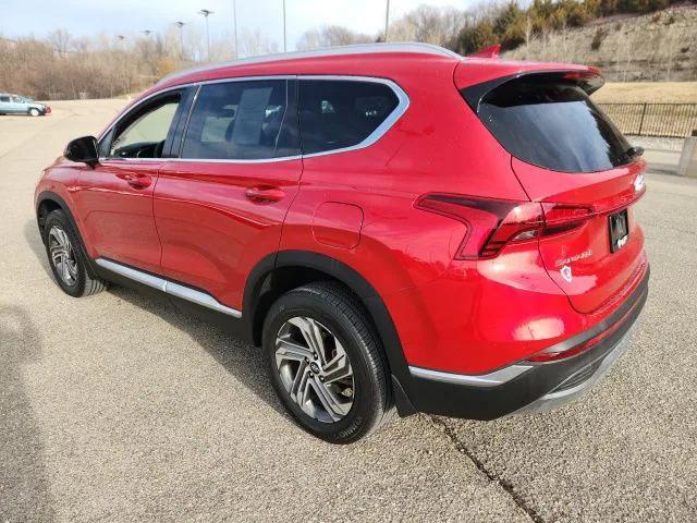 used 2022 Hyundai Santa Fe car, priced at $26,900