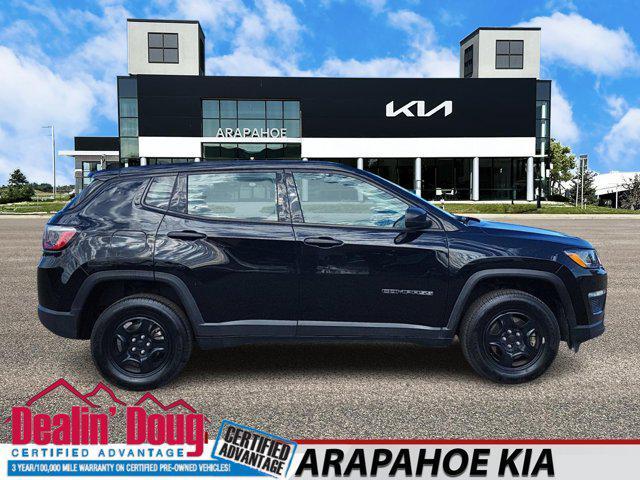 used 2021 Jeep Compass car, priced at $18,173