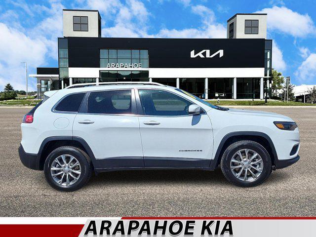 used 2021 Jeep Cherokee car, priced at $20,899