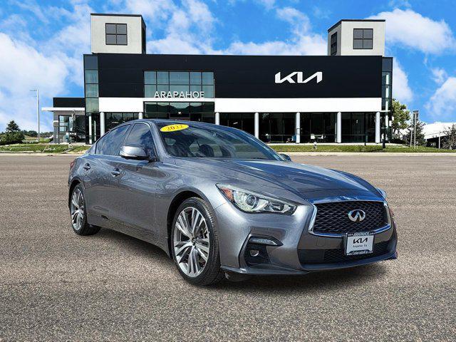 used 2022 INFINITI Q50 car, priced at $33,000