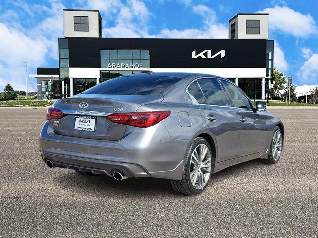 used 2022 INFINITI Q50 car, priced at $33,000