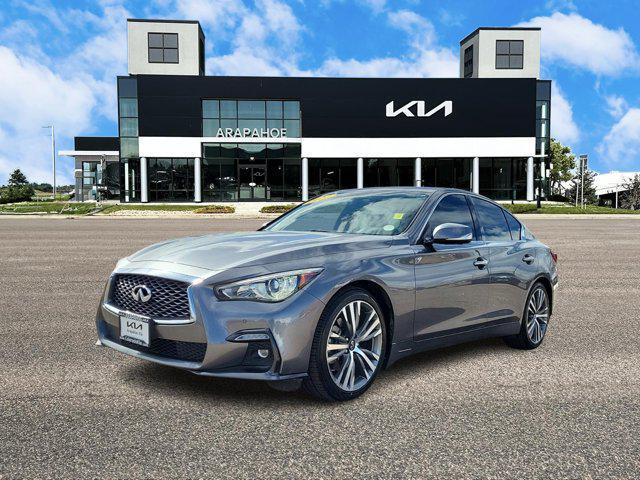 used 2022 INFINITI Q50 car, priced at $33,000