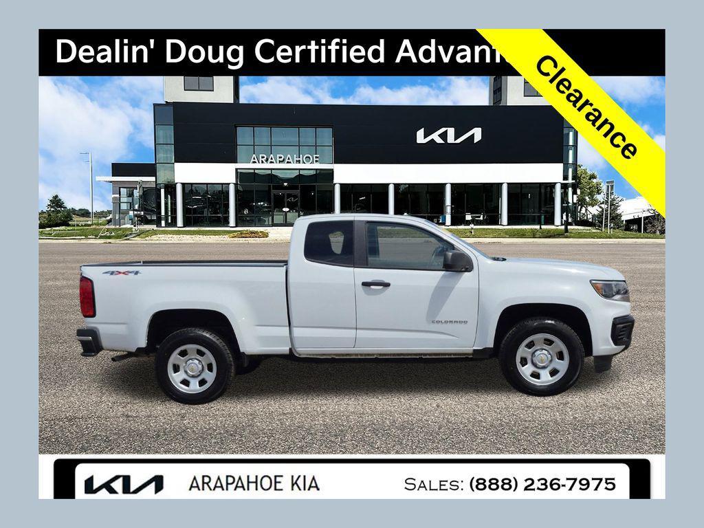used 2021 Chevrolet Colorado car, priced at $17,687