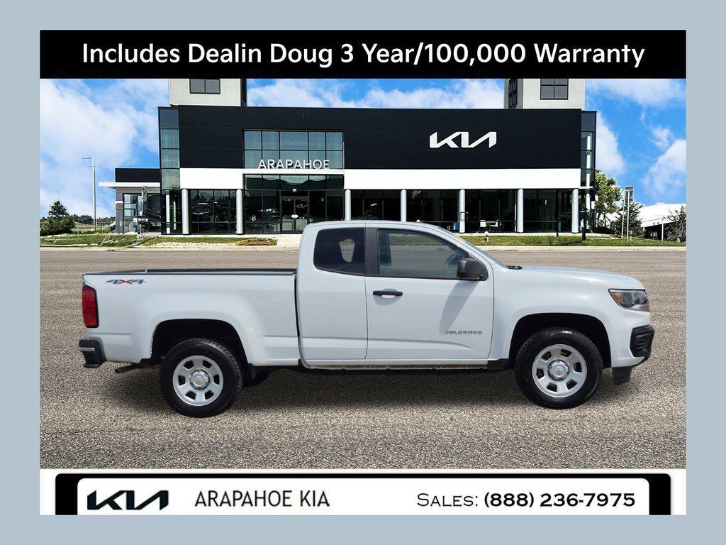 used 2021 Chevrolet Colorado car, priced at $17,687