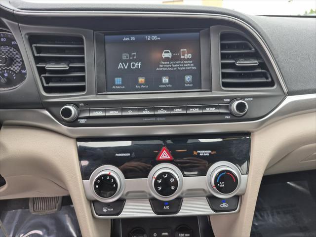 used 2019 Hyundai Elantra car, priced at $14,987