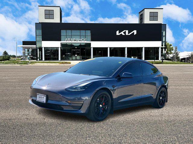 used 2023 Tesla Model 3 car, priced at $35,787