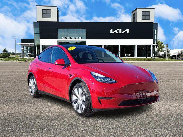 used 2023 Tesla Model Y car, priced at $34,000