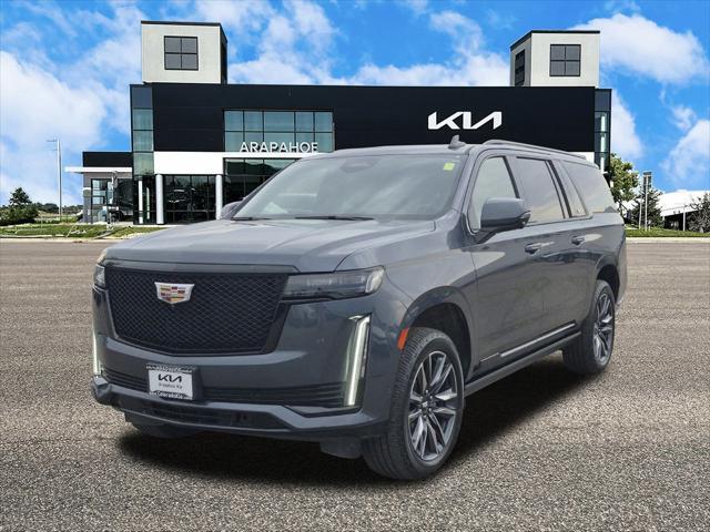 used 2021 Cadillac Escalade ESV car, priced at $63,000