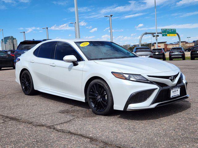 used 2021 Toyota Camry car, priced at $30,487