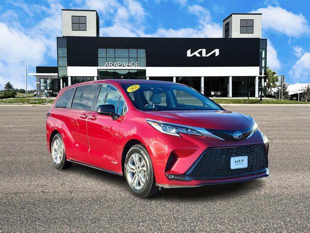 used 2021 Toyota Sienna car, priced at $45,000