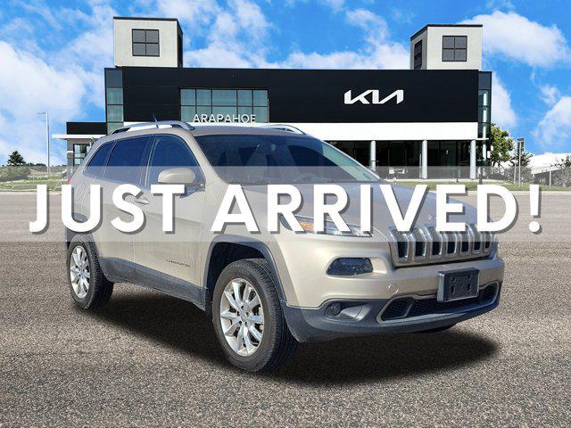 used 2015 Jeep Cherokee car, priced at $13,000