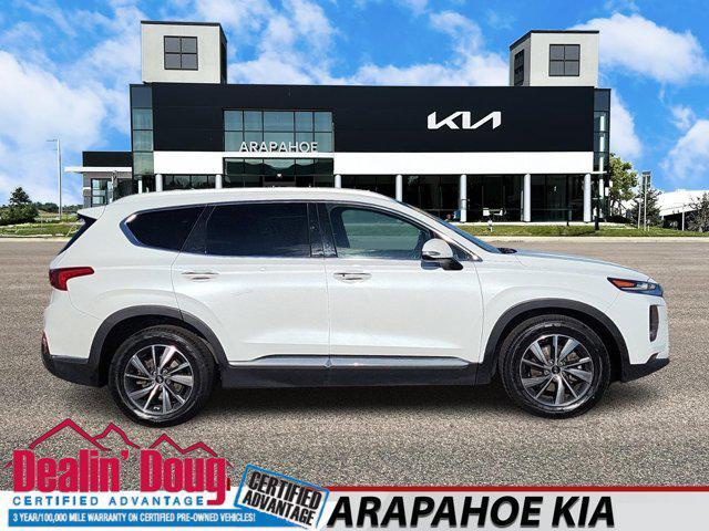 used 2019 Hyundai Santa Fe car, priced at $18,287