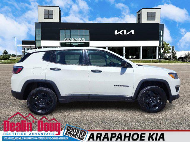 used 2021 Jeep Compass car, priced at $18,669