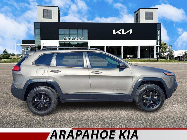 used 2017 Jeep Cherokee car, priced at $15,587