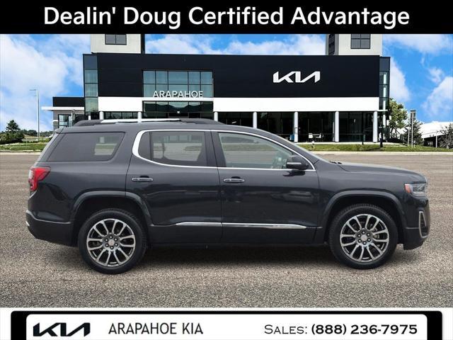 used 2020 GMC Acadia car, priced at $28,000