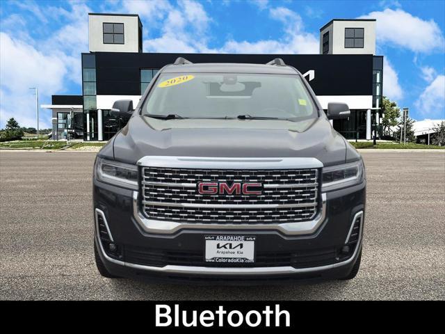used 2020 GMC Acadia car, priced at $28,000