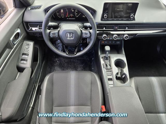 new 2025 Honda Civic car, priced at $29,055