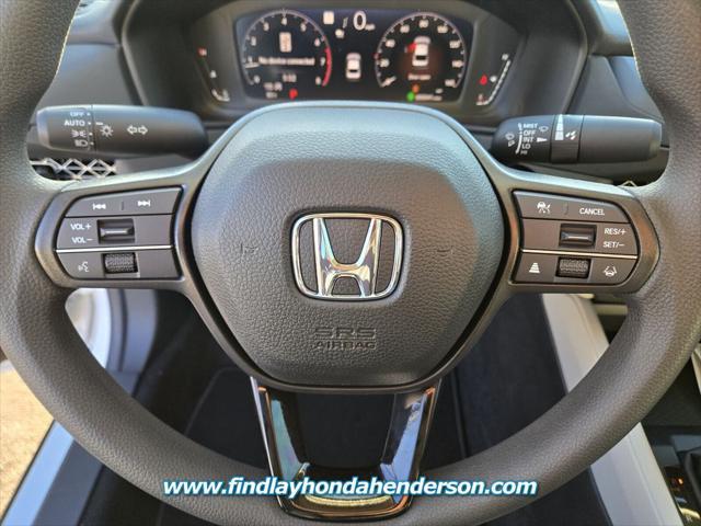 new 2025 Honda Accord car, priced at $32,165