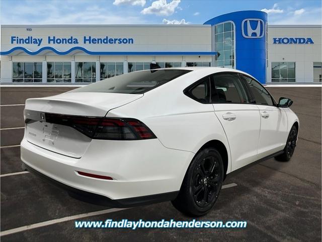 new 2025 Honda Accord car, priced at $32,165