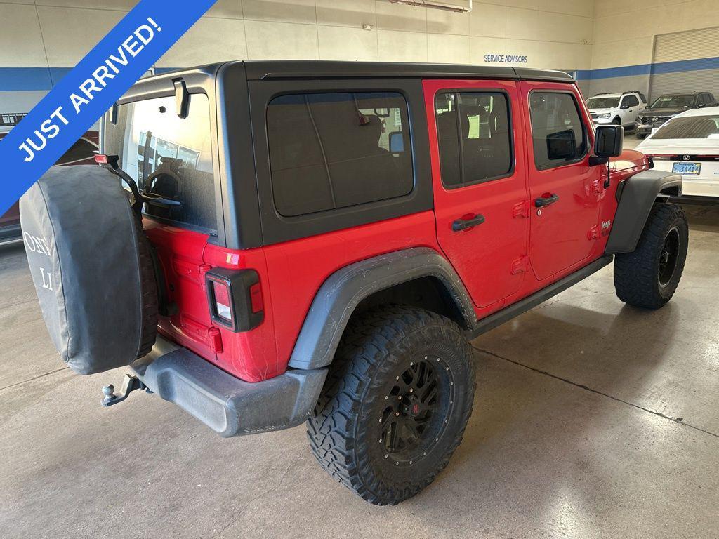 used 2018 Jeep Wrangler Unlimited car, priced at $23,995
