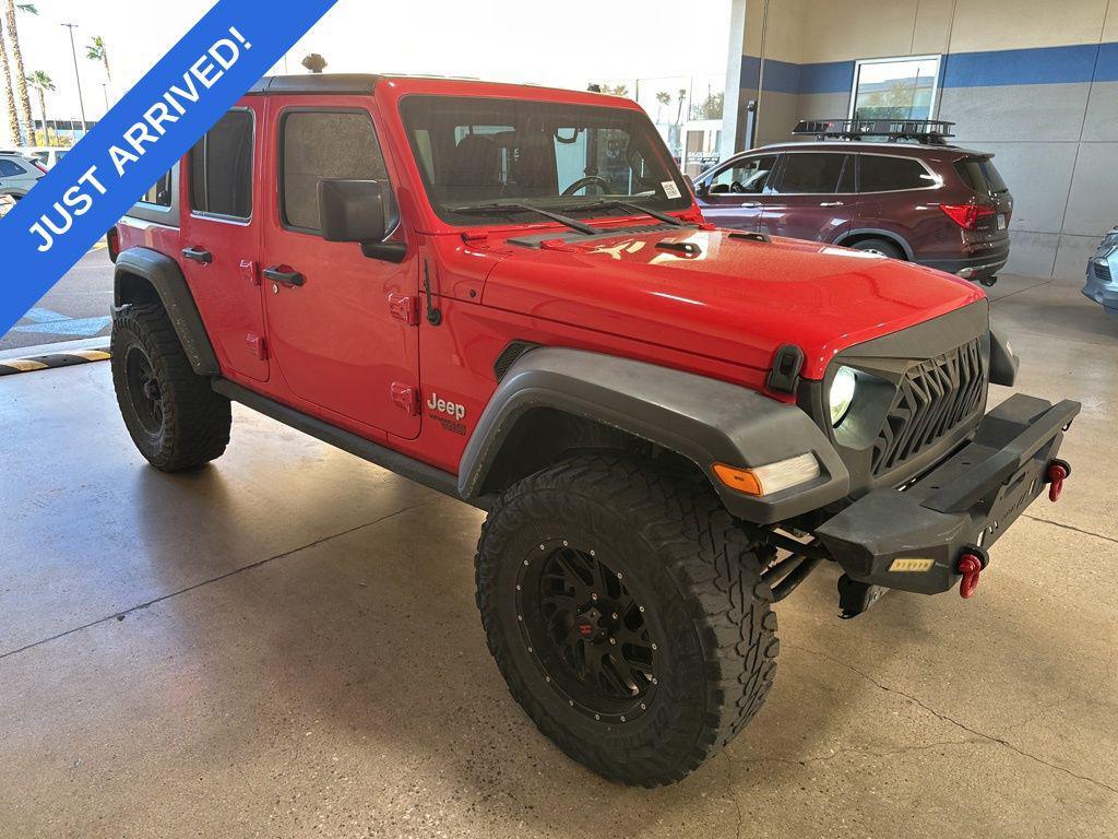 used 2018 Jeep Wrangler Unlimited car, priced at $23,995