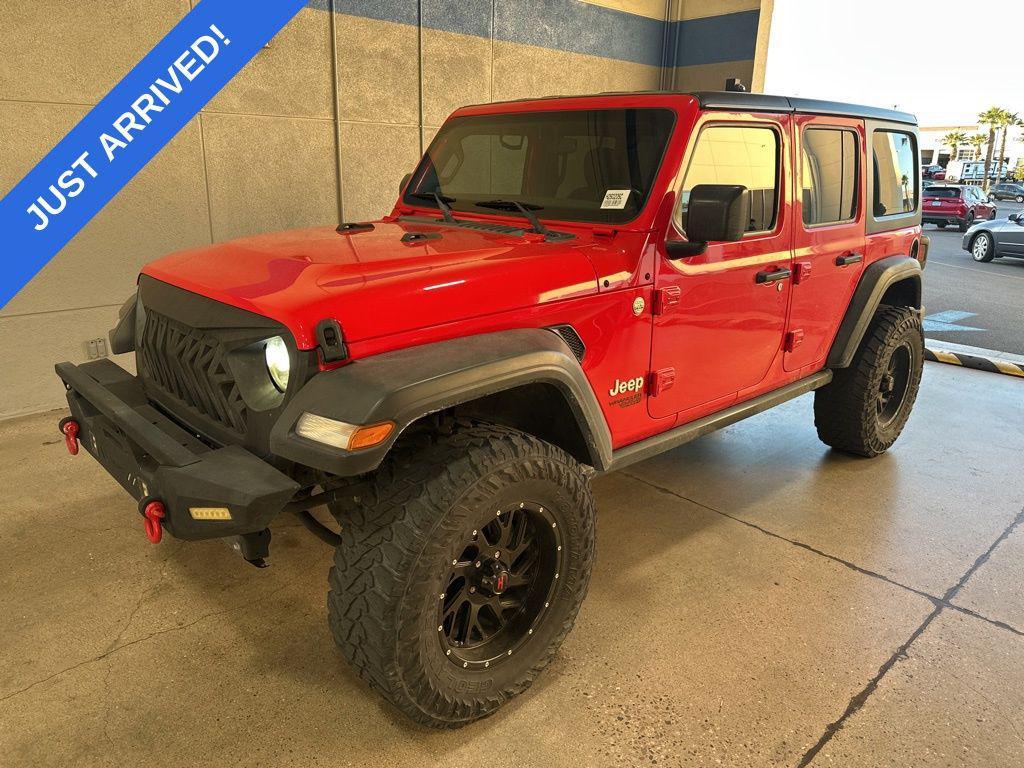 used 2018 Jeep Wrangler Unlimited car, priced at $23,995
