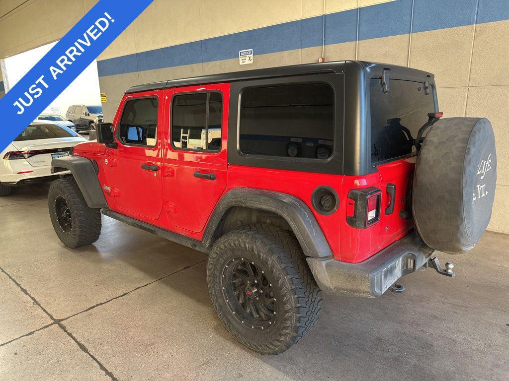 used 2018 Jeep Wrangler Unlimited car, priced at $23,995