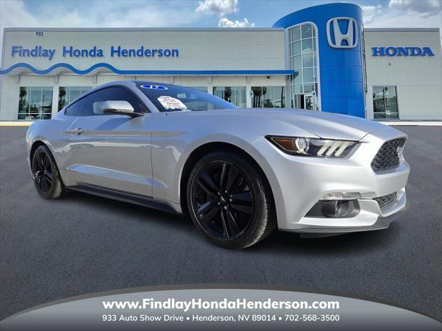 used 2017 Ford Mustang car, priced at $20,984