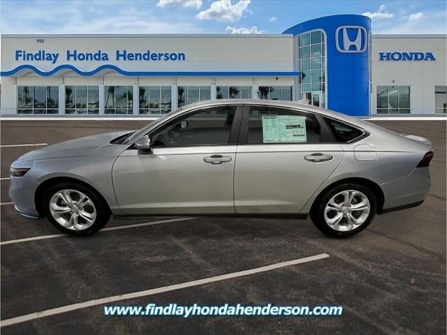 new 2025 Honda Accord car, priced at $29,445