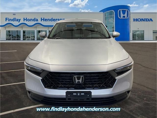 new 2025 Honda Accord car, priced at $29,445