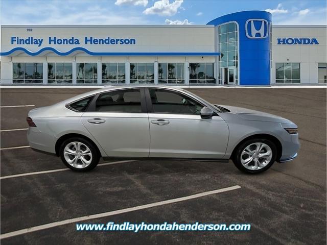 new 2025 Honda Accord car, priced at $29,445