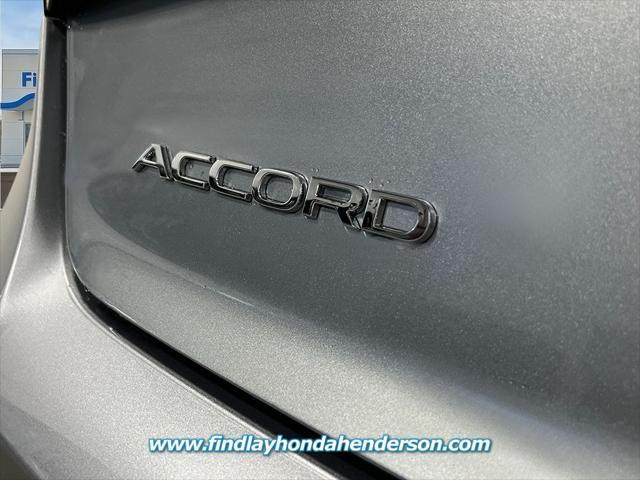 new 2025 Honda Accord car, priced at $29,445