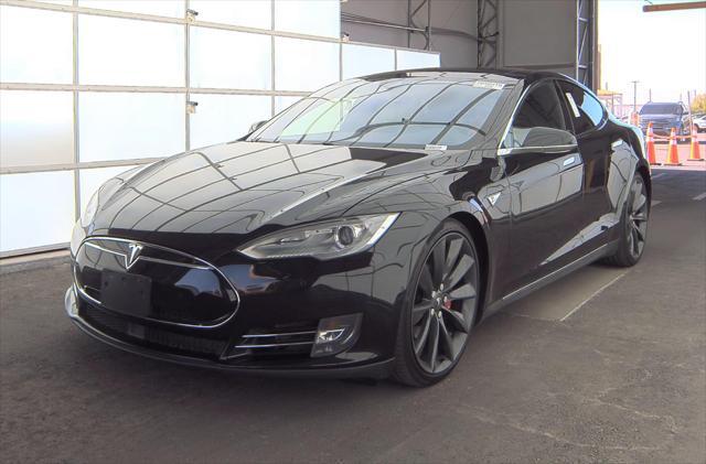 used 2015 Tesla Model S car, priced at $22,995