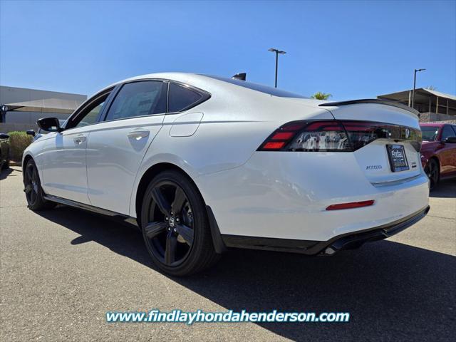 new 2024 Honda Accord Hybrid car, priced at $34,753