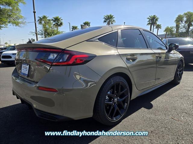 new 2025 Honda Civic car, priced at $29,055