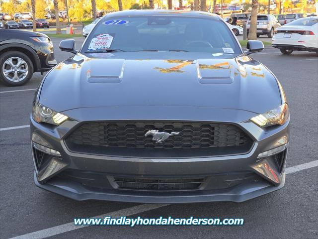 used 2021 Ford Mustang car, priced at $23,984