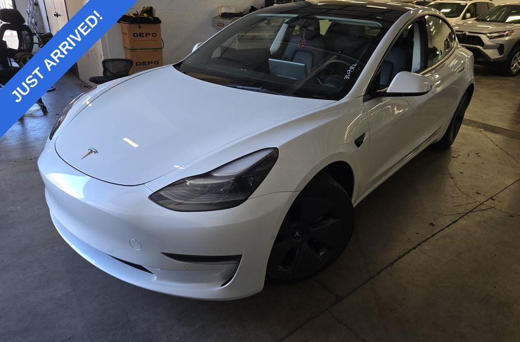 used 2022 Tesla Model 3 car, priced at $27,984